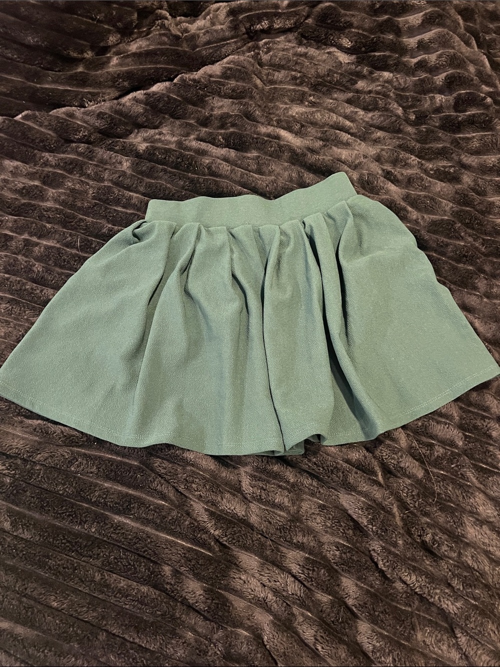 if it were me Olive Green Midi Skirt